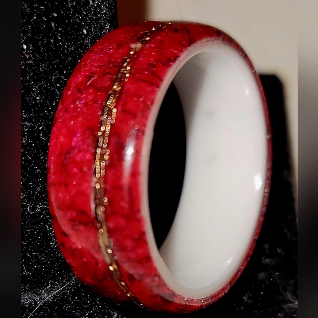 Custom Made Epoxy Ring